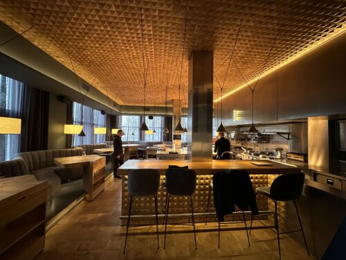 Restaurant 212 interieur en keuken